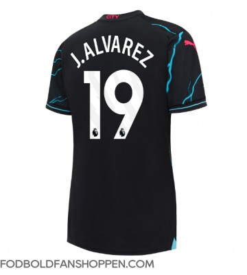 Manchester City Julian Alvarez #19 Tredjetrøje Dame 2023-24 Kortærmet